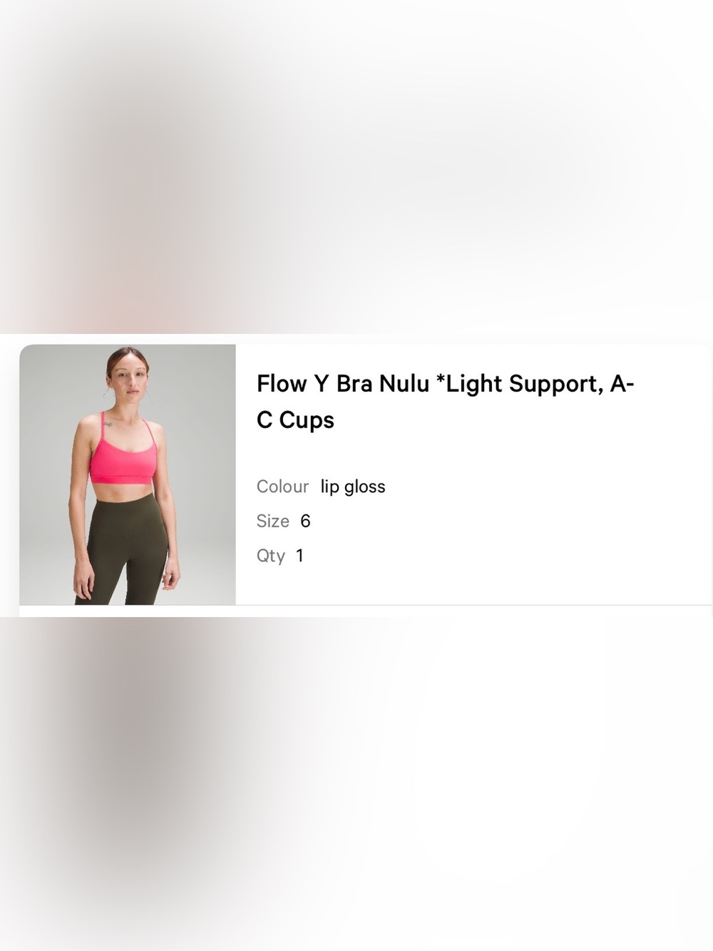 lululemon athletica Flow Y Bra Nulu *Light Support, A-C Cups